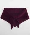 BB402 B402 Beechfield Knitted Triangle Scarf Burgundy colour image